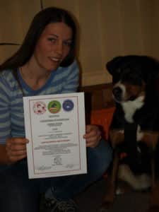 Andrea Reiter mit Lucy